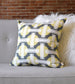 Orient Linen Cotton Pillow (18x18) – Moss Green