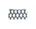 Hercule Zipper Mini Pouch – Steel Grey (8" x 4.5" x 2")
