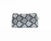 Waltz Zipper Mini Pouch – Steel Grey (8" x 4.5" x 2")