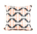 Orient Linen Cotton Pillow (18x18) – Salmon Pink