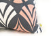 Waltz Linen Cotton Pillow (18x18) – Salmon Pink