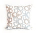 Bow Linen Cotton Pillow (18x18) – Stone