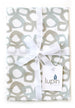 Bow Linen Cotton Tea Towel (18.5x25) – Stone