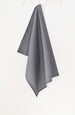 Linen Cotton Tea Towel (18.5x25) – Set of 3 (Salmon, Charcoal, Moss)