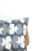 Tilt Linen Cotton Pillow (18x18) – Charcoal