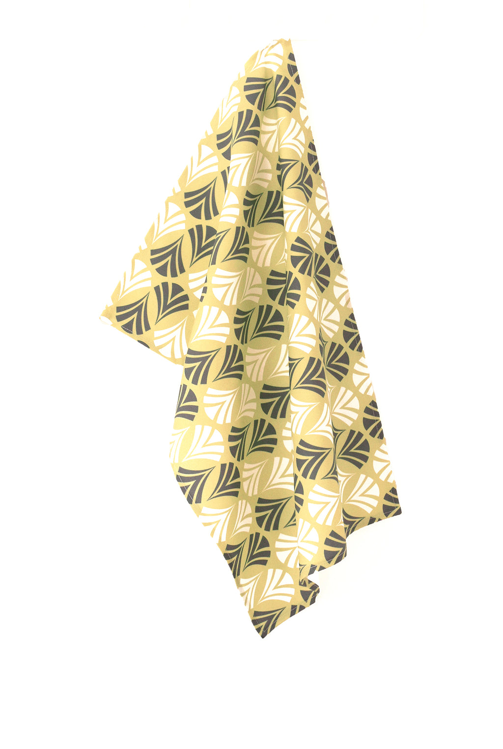 Waltz Linen Cotton Tea Towel (18.5x25) – Moss Green